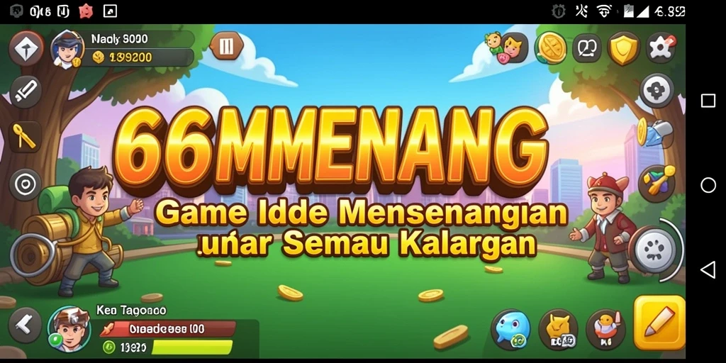 Tampilan gameplay menarik dari 66MENANG yang penuh warna.