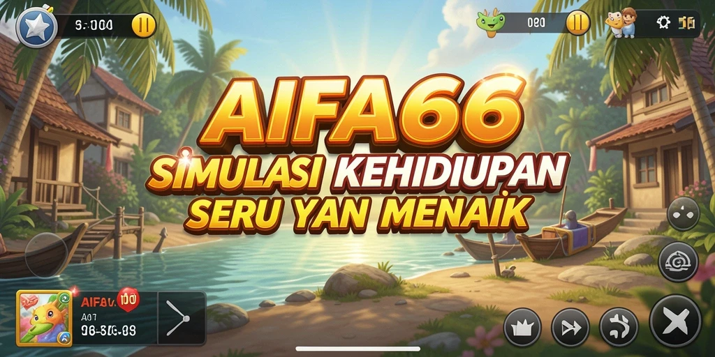 Tampilan gameplay AIFA66 dengan fitur simulasi yang interaktif.