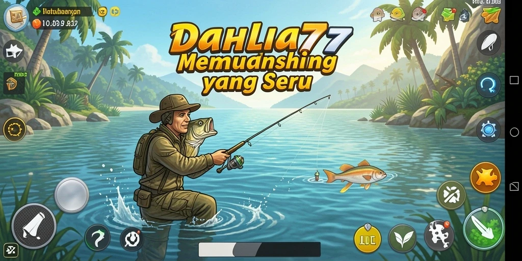 Gameplay menarik memancing di laut dengan grafis yang memukau.