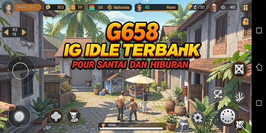 Screenshot G668 menampilkan gameplay Idle yang santai dan menghibur.
