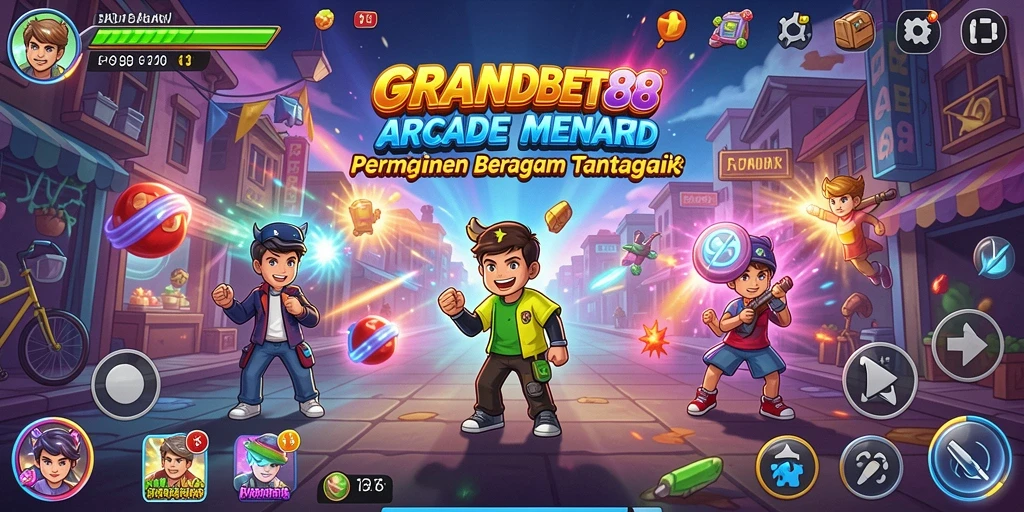 Tampilan menarik dari gameplay seru GRANDBET88