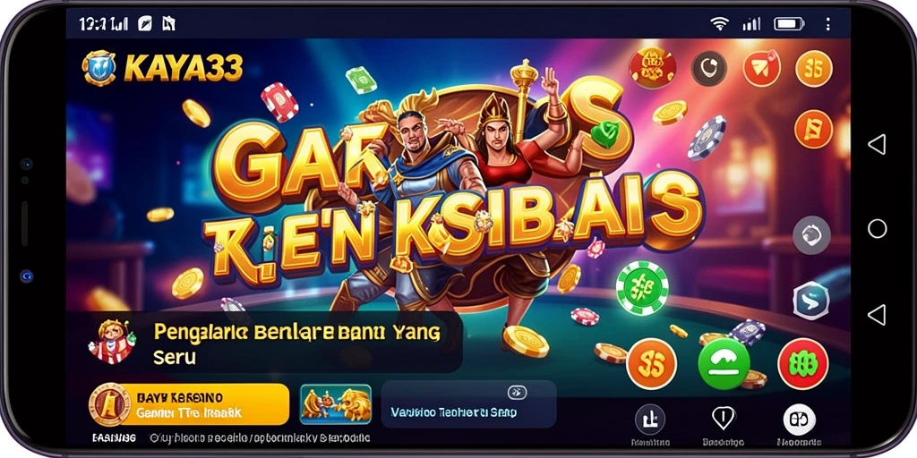Tampilan gameplay Kasino KAYA33 yang menarik dan penuh aksi.