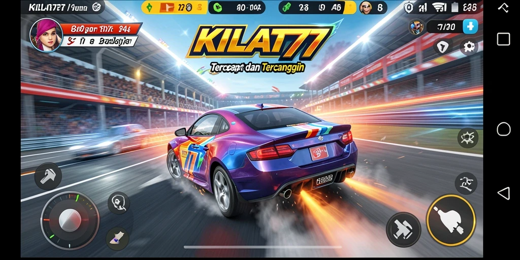 Tampilan gameplay KILAT77 yang seru dan mendebarkan.