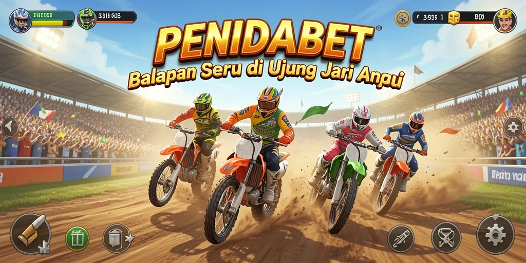 Tampilan gameplay PENIDABET yang menegangkan dan kompetitif.