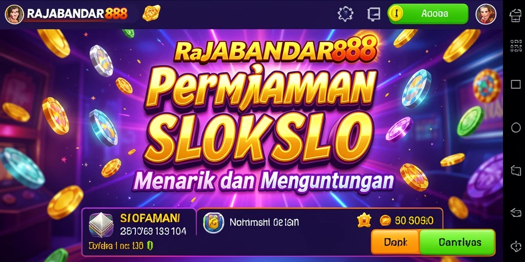 Menampilkan gameplay seru dan grafik menawan di RAJABANDAR88.