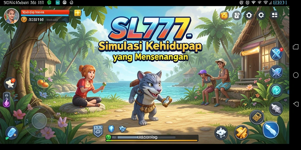 Tangkapan layar dari gameplay SL777 memperlihatkan interaksi sosial yang menarik.